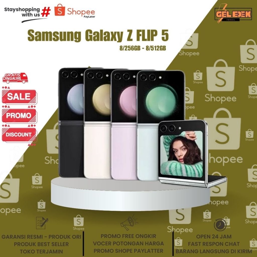 SAMSUNG GALAXY Z FLIP 5 GARANSI RESMI