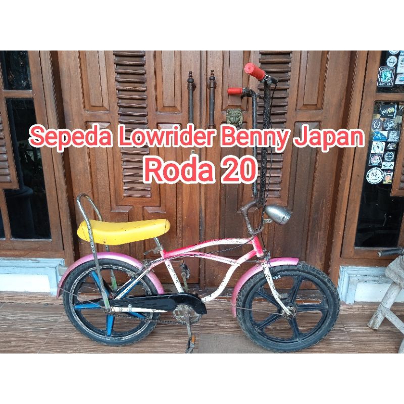 Sepeda Lowrider Benny Japan Roda 20