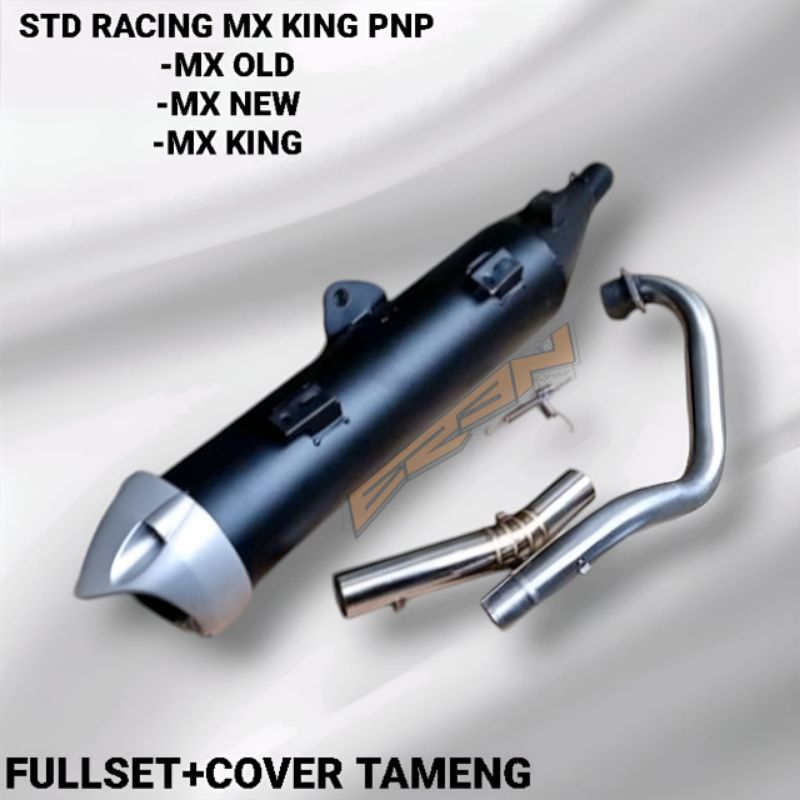 KNALPOT STD RACING FULL SYISTEM BUAT MOTOR MX KING,MX NEW,MX OLD