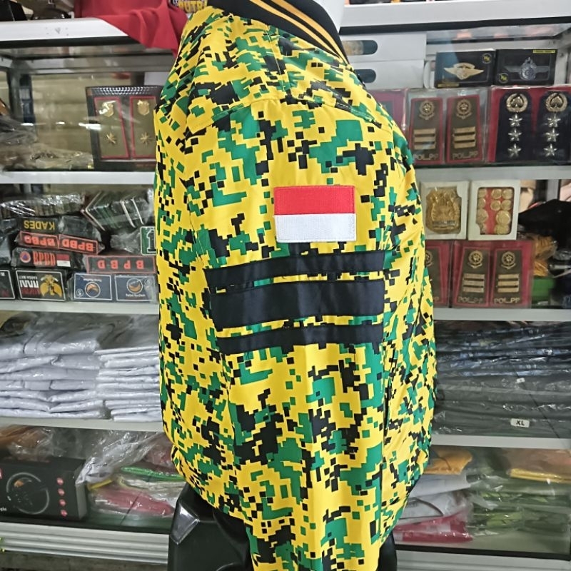 jaket partai Golkar#jaket loreng golkar,jaket bomber golkar