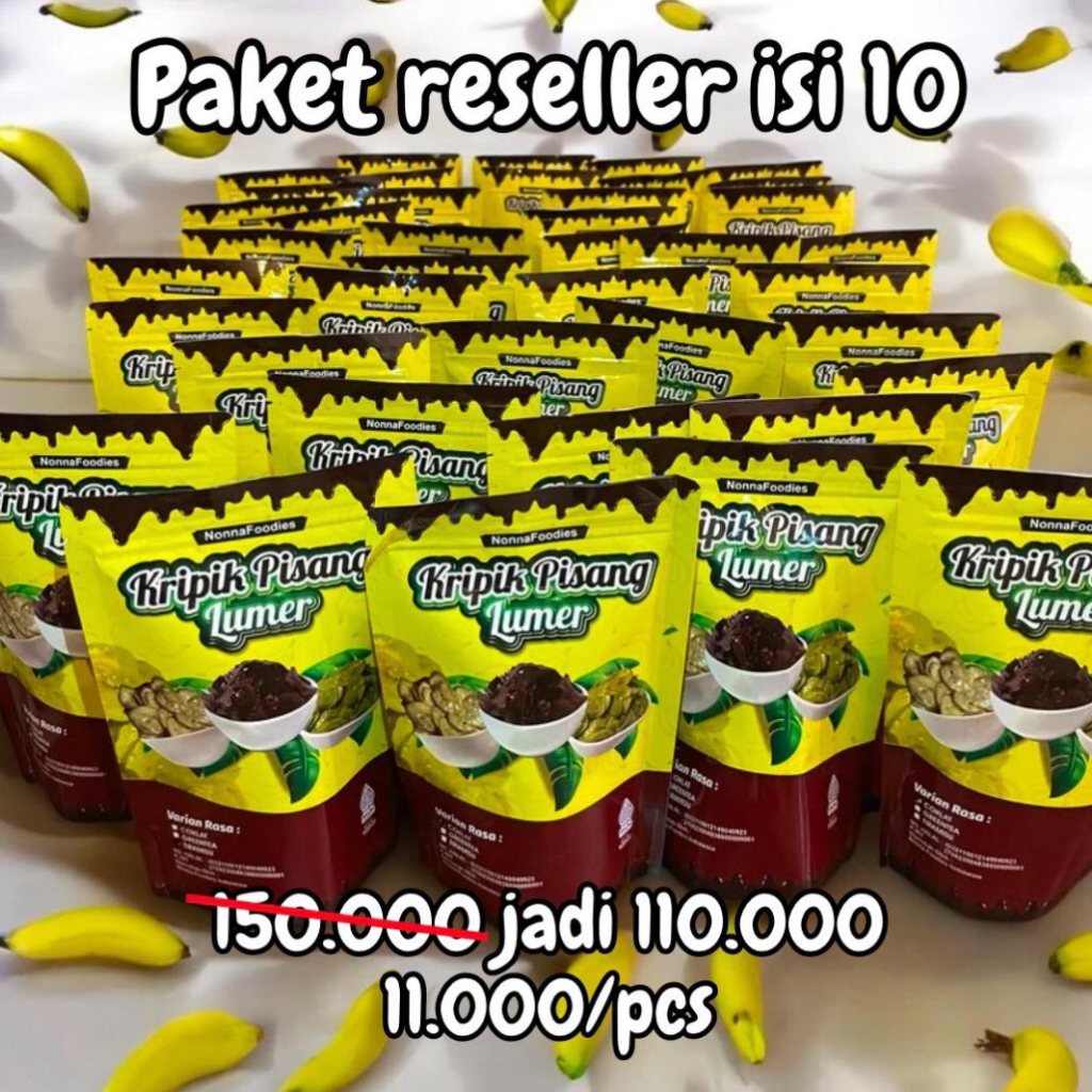 

kripik pisang lumer reseller / kripik pisang lumer coklat/ kripik pisang lumer greentea/ kripik pisang lumer tiramisu/ ide jualan gen z / jajanan viral/kripikpisang lumer kekinian/ kripik pisang lumer kemasan ziplock