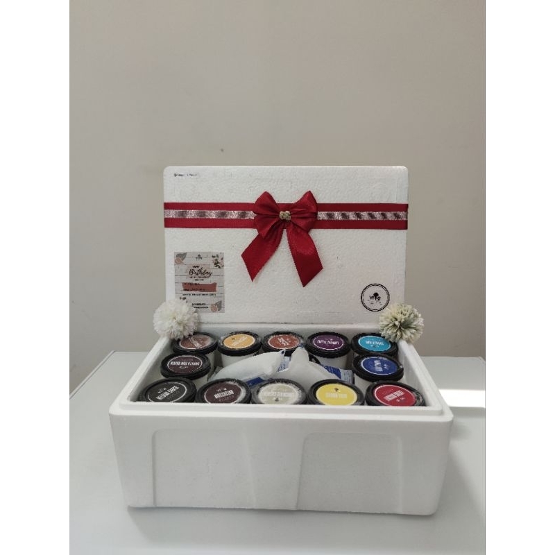 

Hamper gelato 25 cups sterofoam