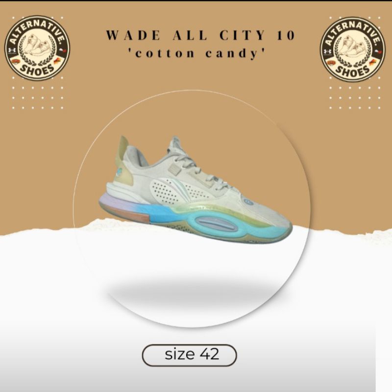Sepatu basket second | Li-ning wade all city 10