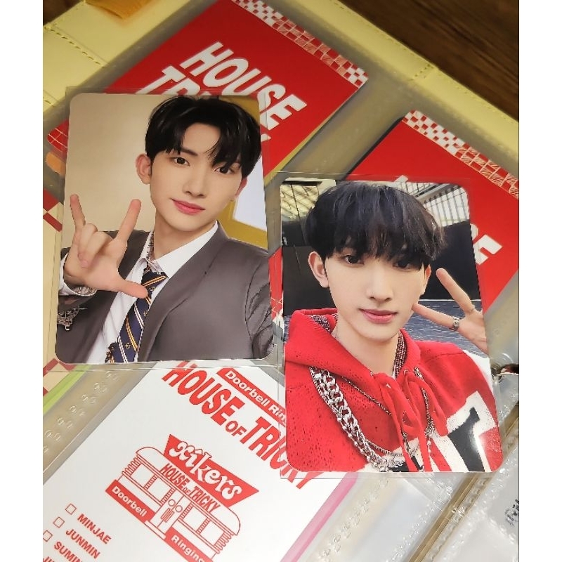 PHOTOCARD PC OFFICIAL XIKERS SEEUN TINCASE MD TRICKY DELIVERY
