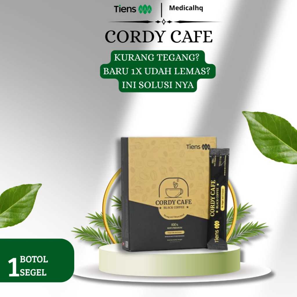 

Cordy Cafe Black Coffe Stamina Pria Kuat Alami - Kopi Hitam Stamina Pria dan Wanita - Cordyseps Kopi Hitam - Tiens Black Coffe – Jamu / kopi herbal / kopi sehat / kopi kesehatan / blackcoffee / kopi stamina