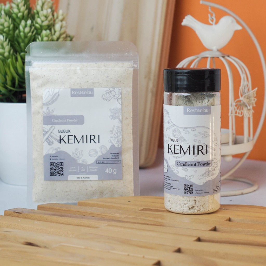 

RESTOEIBU Kemiri Bubuk - Candlenut Powder Bumbu Dapur Rempah