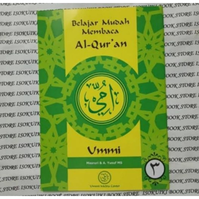 Buku Belajar Mudah Membaca Alquran Metode Ummi Jilid 3