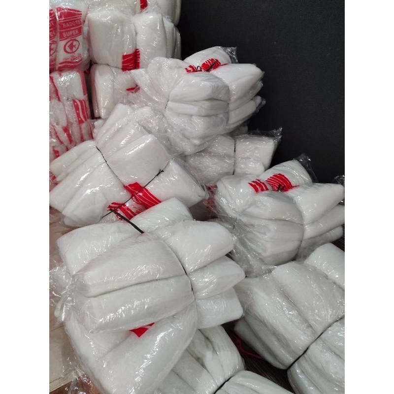 busa filter besar perball isi 5 busa ukuran 2x1 m, bisa penjernih air kotor media filter kolam koi d