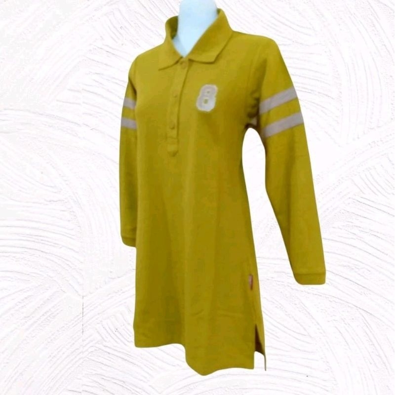 Tunik Combi Model Angka 8 Uncle West Warna Lemon