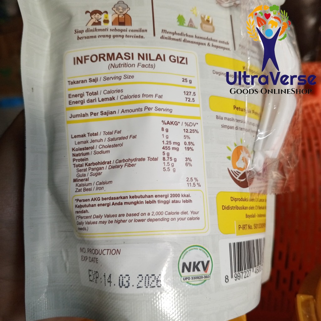 

Abon Sapi Cap Ayam Kampung 100 gr original 110 gram HALAL Abon Sapi Asli Enak Premium