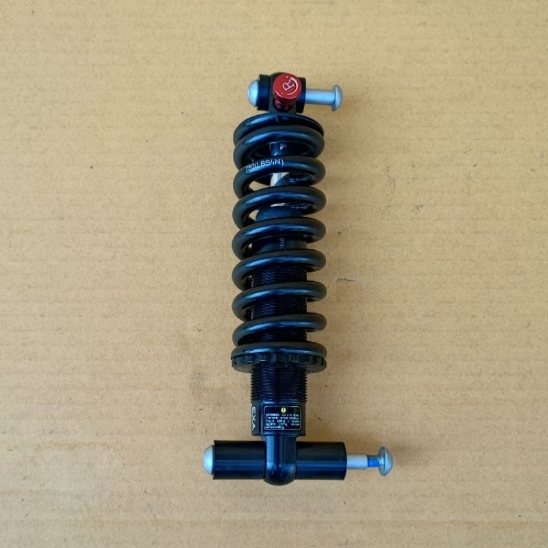 Rear Shock KS Exa 291 R. E TO E 190 mm. 750 Lbs. Skok Sepeda
