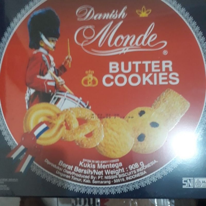

Monde Butter Cookies 908gram