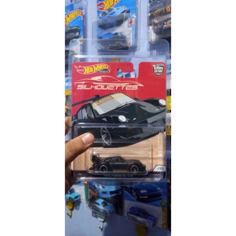hotwheels premium porsche rwb black