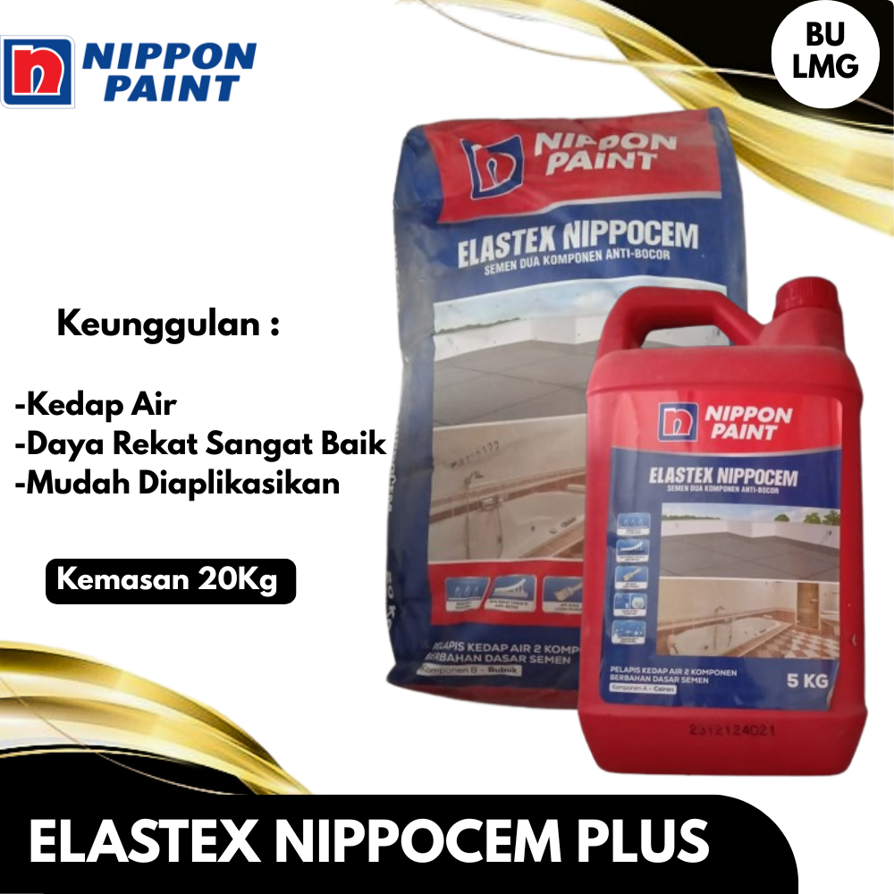 Nipponcem Plus 20Kg || Elastex 20Kg || Nippont Paint || Elastex Nippon Paint [Elastex Nipponcem Plus