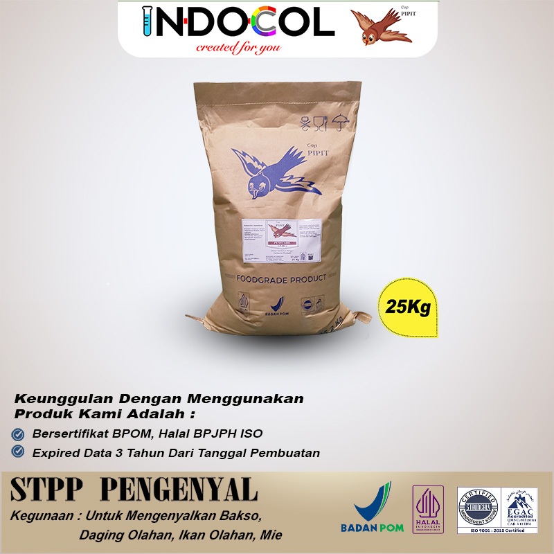 

STPP (Penstabil dan Pengenyal) @25 Kg