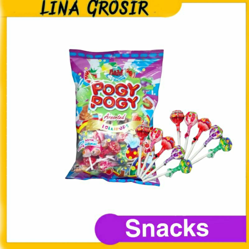 

Pogy Pogy Permen Lolipop isi 50pcs
