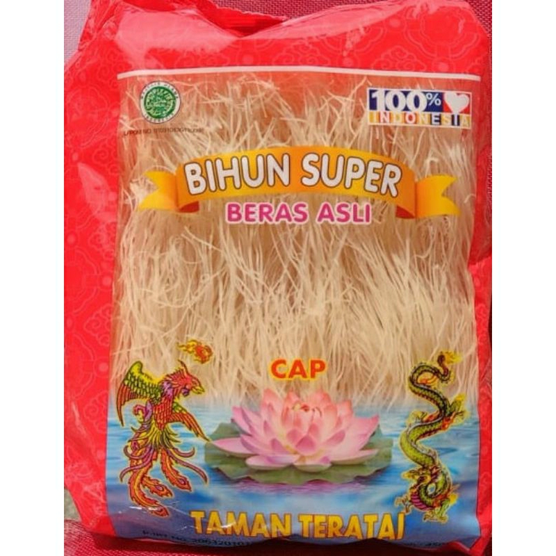 

Bihun Beras Cap Taman Teratai 440 Gram (100% Beras Asli Tanpa Campuran)