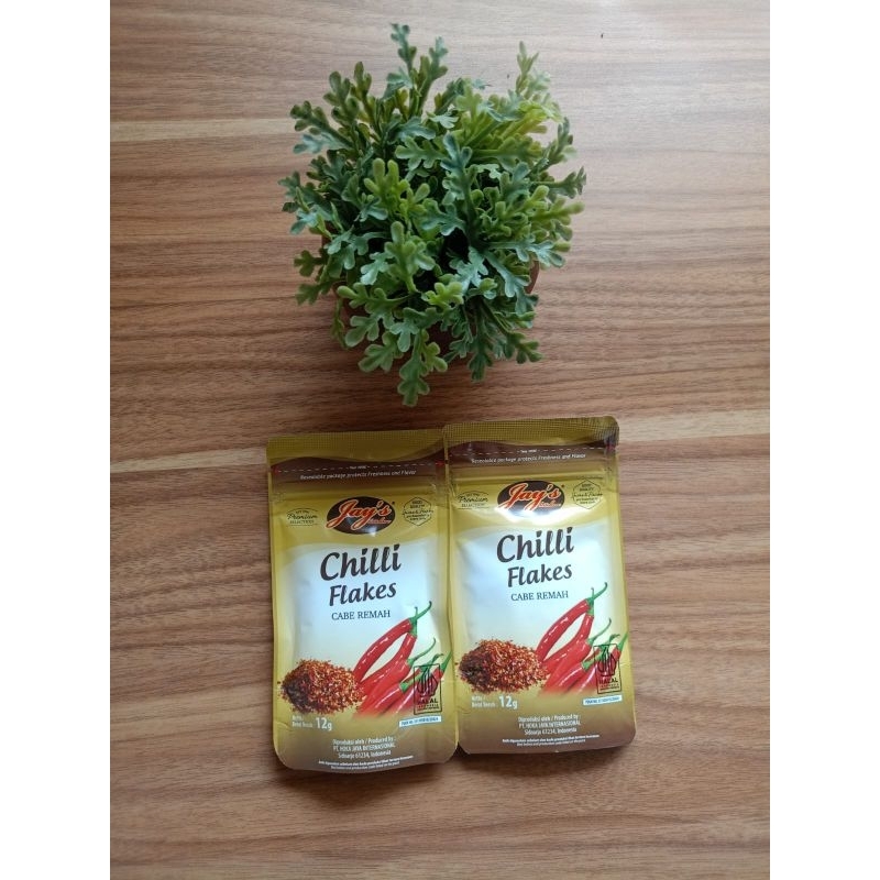 

JAYS CHILI FLAKES 12g