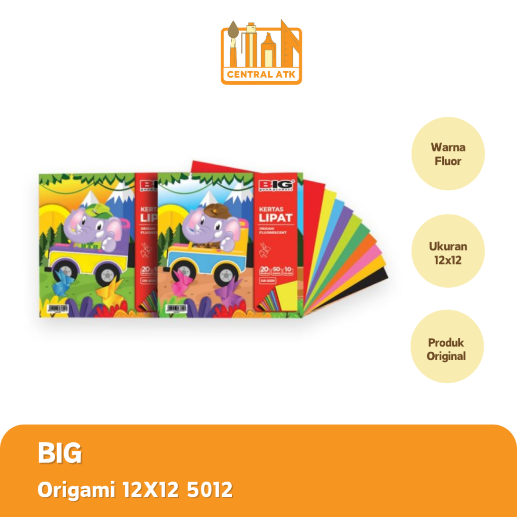 

ORIGAMI / KERTAS LIPAT BIG 12X12CM 5012