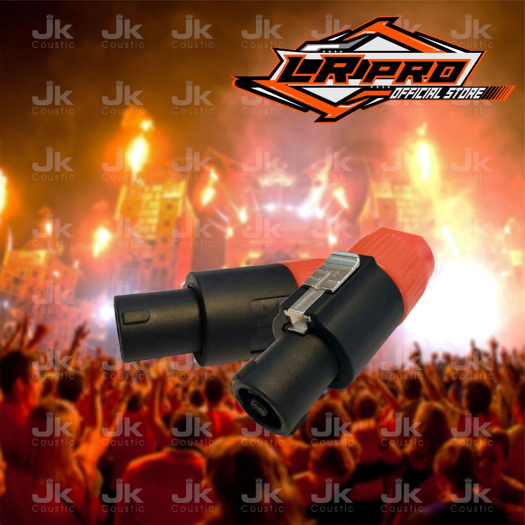 Jack Speakon 4 Pin Jk Coustic JNL 4 FC