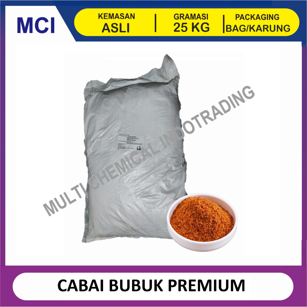 

CABAI BUBUK PREMIUM / CHILI POWDER - 1 BAG 25 KG