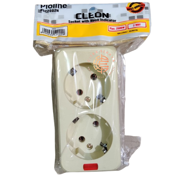 STOP KONTAK 2 LUBANG COLOKAN LISTRIK STOP KONTAK TANPA KABEL DUTRON