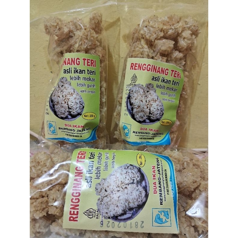 

Rengginang Teri Khas Rembang (oleh-oleh)
