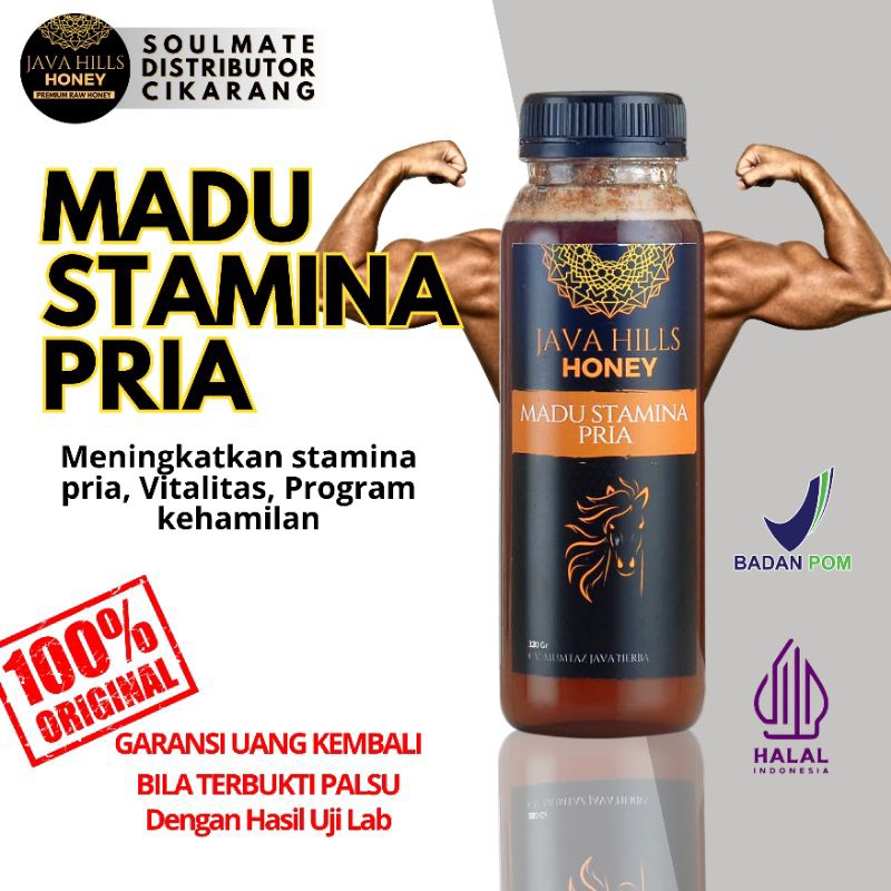 

Madu stamina java hills honey 320g