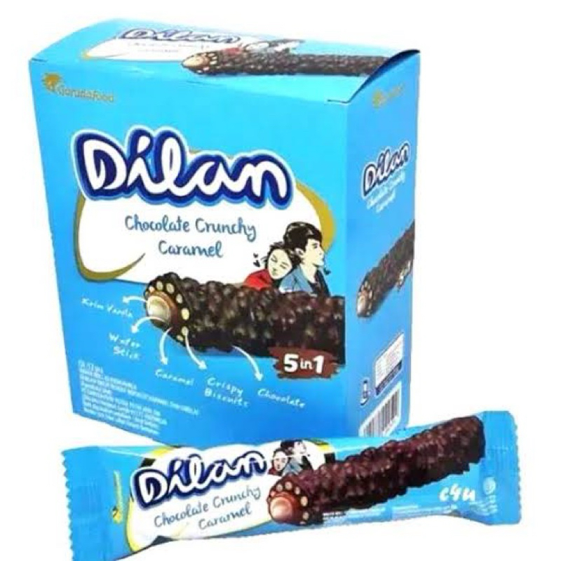 

Dilan chocolate crunchy caramel