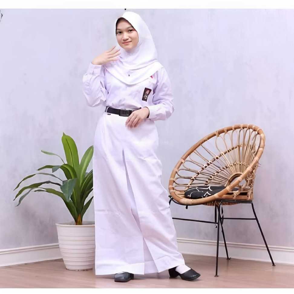 ROK SPAN  SMP / MTS SMA / SMK / MA/Rok Span Belah dua/ rok anak sekolah termurah/ROK SPAN SEKOLAH AB