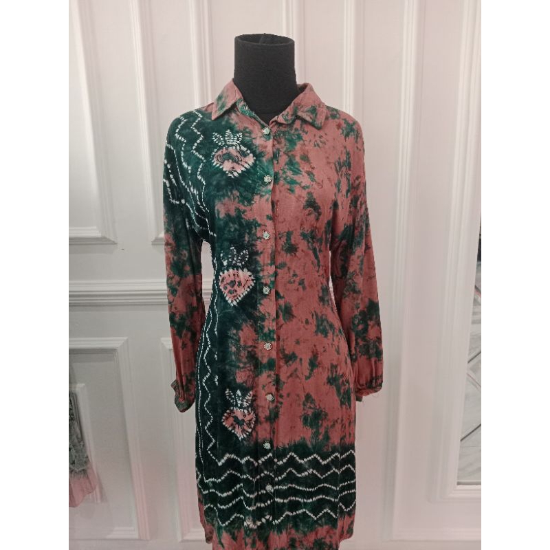 PO Atasan Tunik Wanita Batik Sasirangan