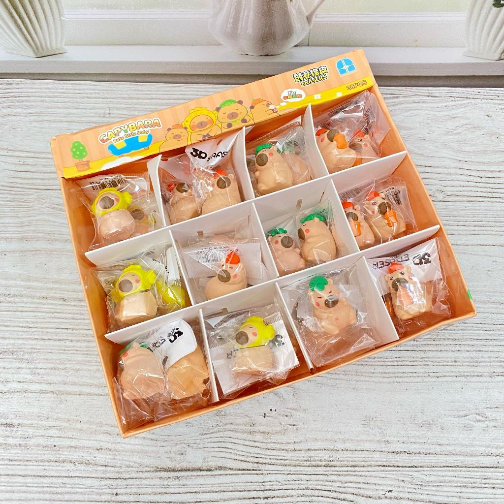 

Penghapus Satuan Bentuk Hewan Capybarra Lucu Hapusan 3D Capybarra Bisa COD