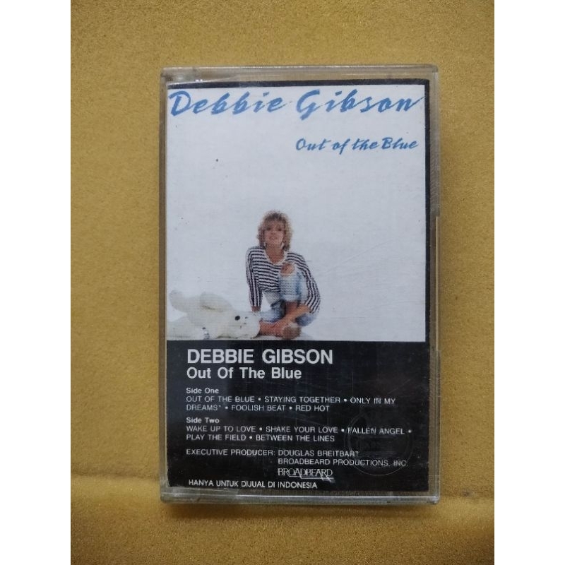 Debbie Gibson album out of the blue. kaset pita