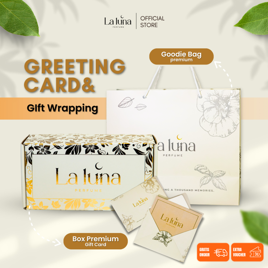 

GREETING CARD Box Hampers Gift Box Aesthetic Packing Dus Set Hadiah Elegan Pita Kartu Ucapan