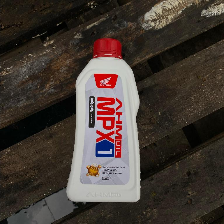 Oli AHM MPX 1 0,8Liter/800ML/ Oli Mesin Motor Bebek 4Tak 110CC-125CC