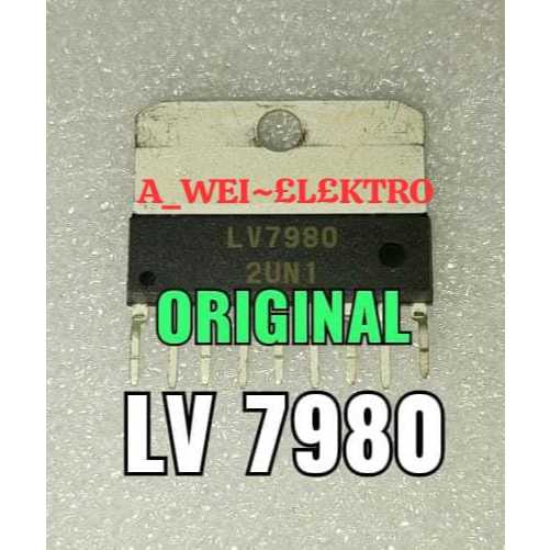 IC LV7980 LV 7980 ORIGINAL TR TRANSISTOR IGBT MOSFET MOSPET TRAVO TRAPO LAS