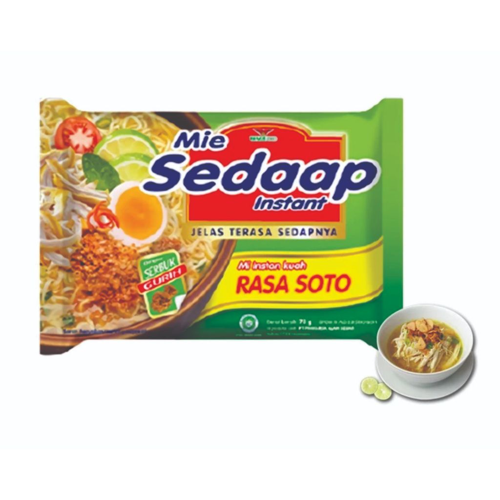 

Mie Sedaap Mi Instan Kuah Soto
