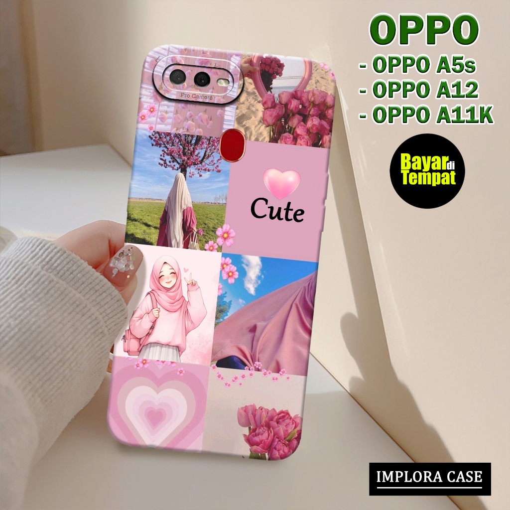 Case Oppo A5s / A12 / A11K Motif Aesthetic IMPLORA CASE Casing Oppo A5s / A12 / A11K Softcase Hp Opp