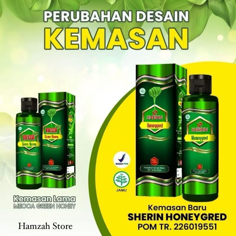 

Sherin HoneyGred Herbal Madu Hijau Untuk MAAGH / GERD 210GR
