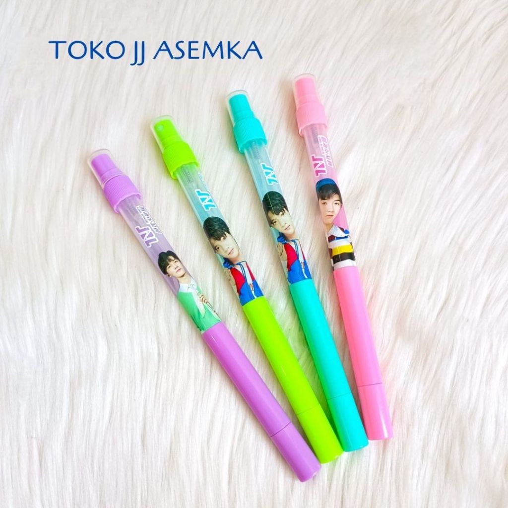 

PULPEN MURAH PARFUM COWO BOYBAND KOREA FULLBODY WARNA WARNI SEMPROTAN BOLPEN PULPEN PEN BOLPOIN COD