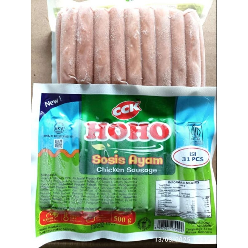 

Hoho short 500gr isi 31 batang