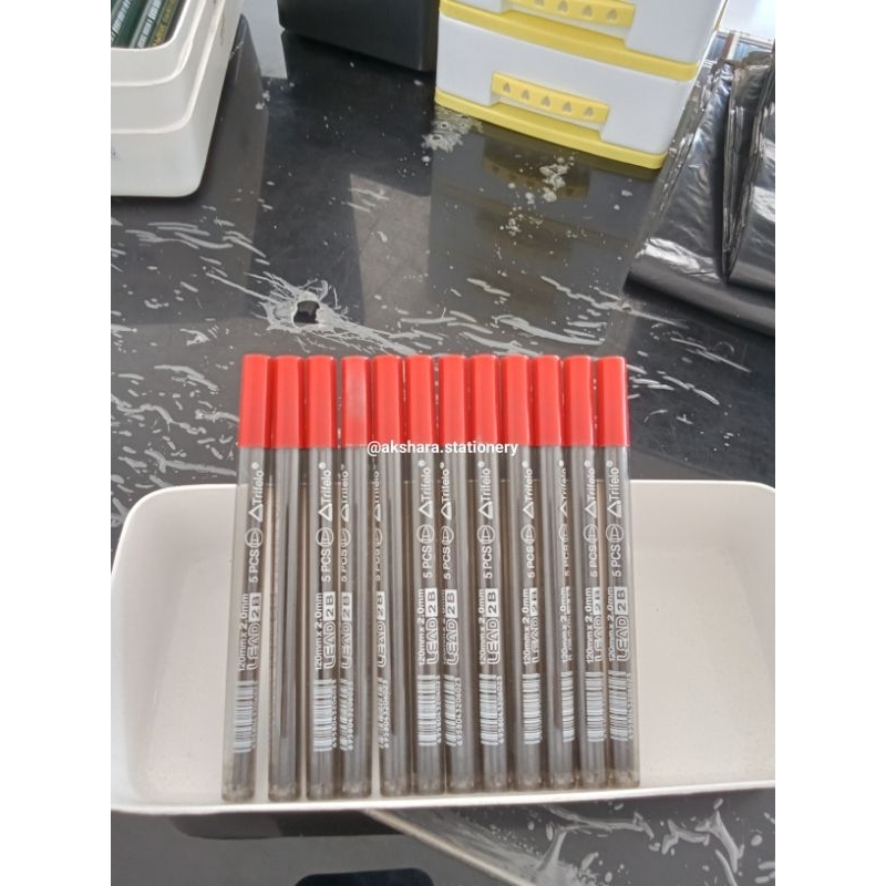 

TRIFELO - Isi Pensil Mekanik 2B 2mm (Isi 5 pcs)