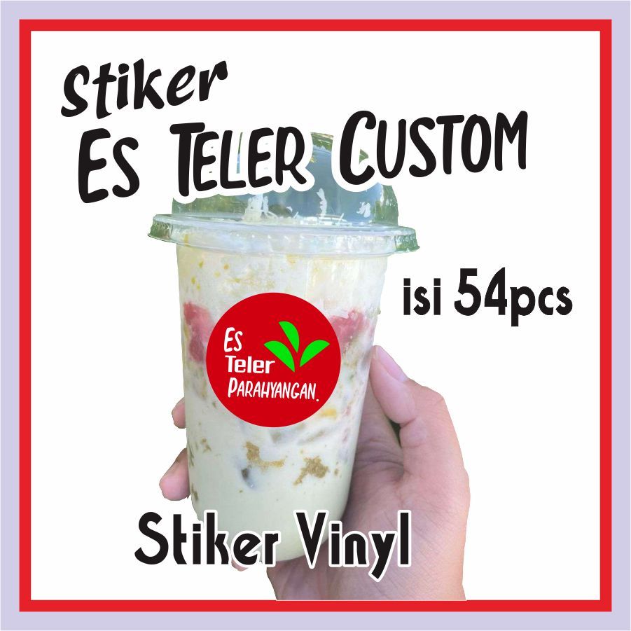 

Stiker Es CuStom A3 Es TELER Sudah di Cutt tinggal Tempel