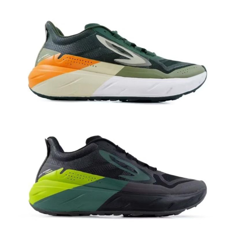 910 nineten Sepatu lari /Running original GEIST EKIDEN TRAIL - HITAM/910 NINETEN SEPATU LARI/ SEPATU
