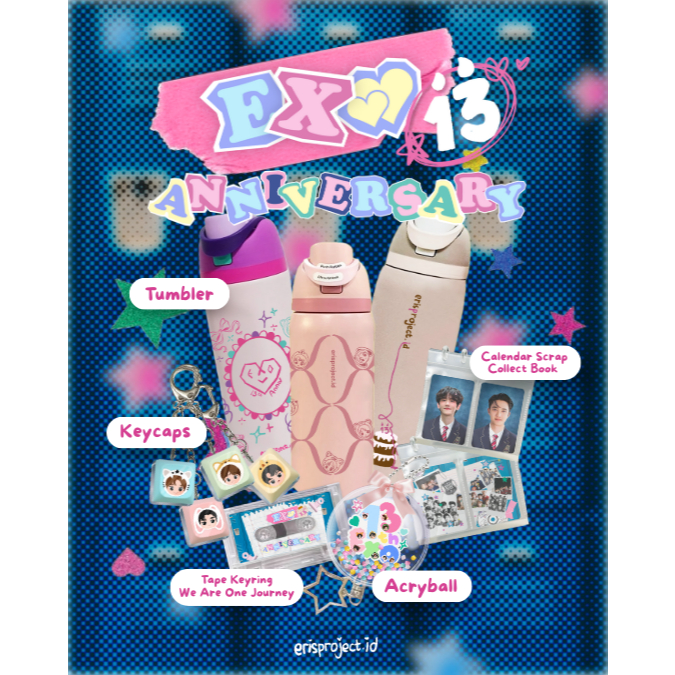 [erisproject.id] (READ DESKRIPSI) EXO 13TH ANNIVERSARY MD by erisproject.id (EXO Merchandise, Mercha