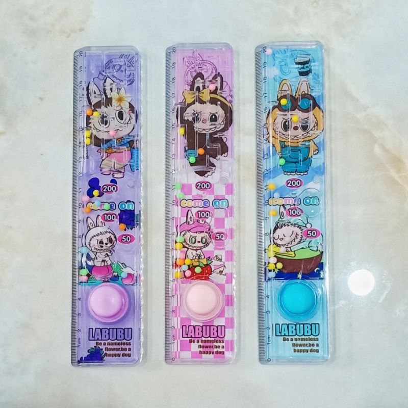

Penngaris labubu 20 CM anak sekolah labubu ruler