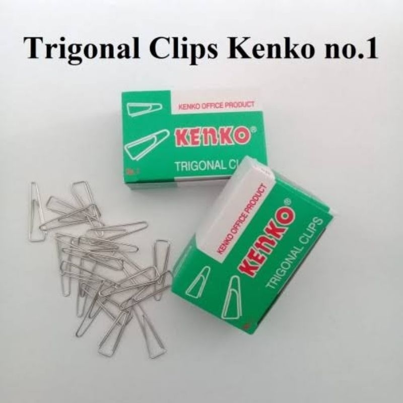 

Paper clip No 1 /Triagonal Clip 1 pack kecil