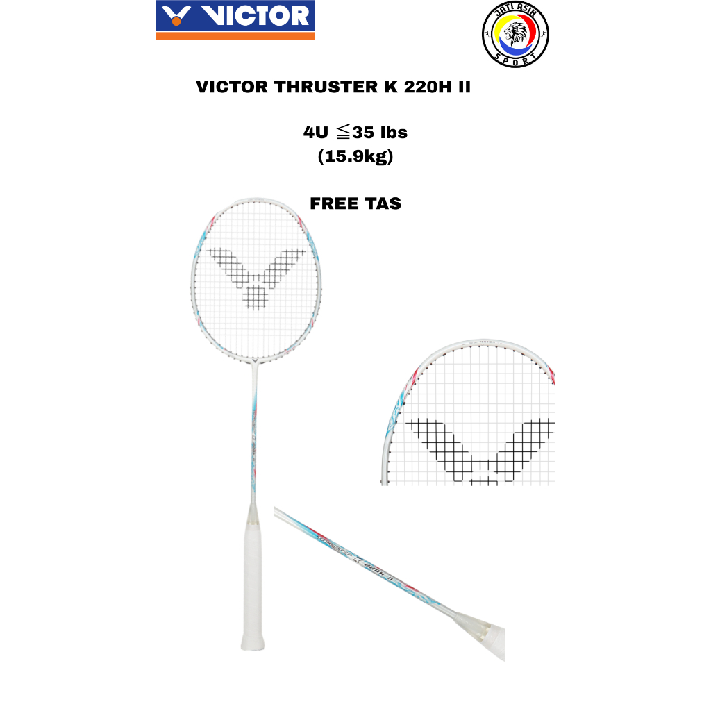 RAKET VICTOR THRUSTER K 220H II ORIGINAL