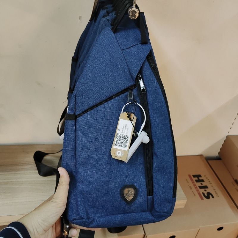 TAS PRIA LOIS ORIGINAL SELEMPANG DADA - FREE GIFT