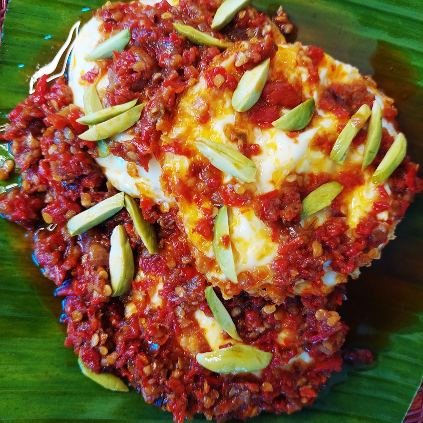 

Telur Balado Pete Sambal Sambel Goreng Telor Makanan Siap Saji Siap Makan